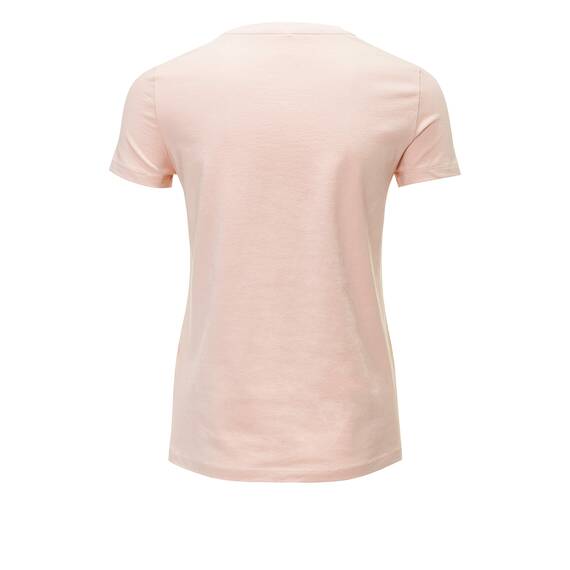 ONLY Damen T-Shirt Onllive Love TRENDY SS O-Neck TOP NOOS, Gr. 42 (Herstellergröße: XL), Rosa (Peach Whip Peach Whip)