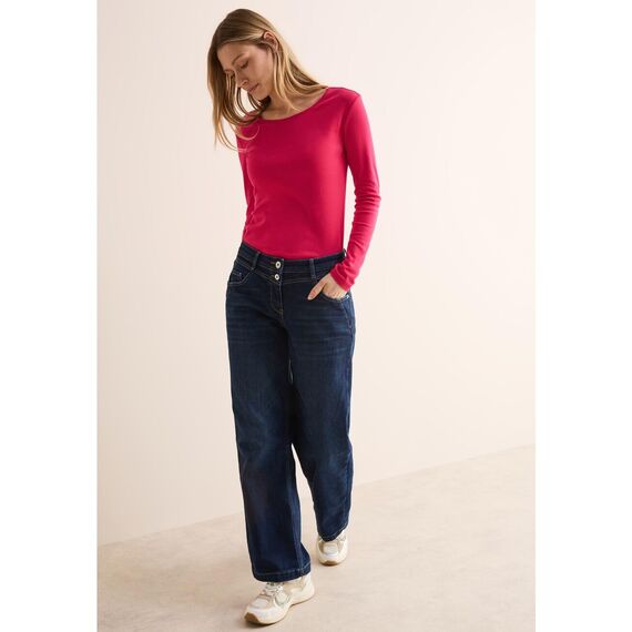 Damen Shirt mit Rundhals