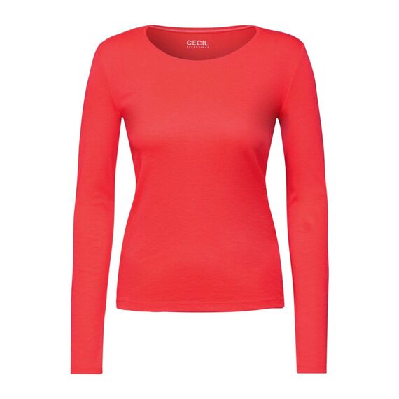 Damen Shirt mit Rundhals