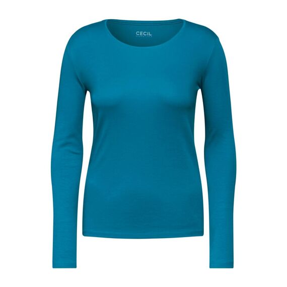 Damen Shirt mit Rundhals