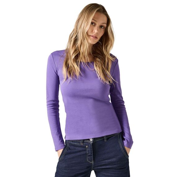 Damen Shirt mit Rundhals