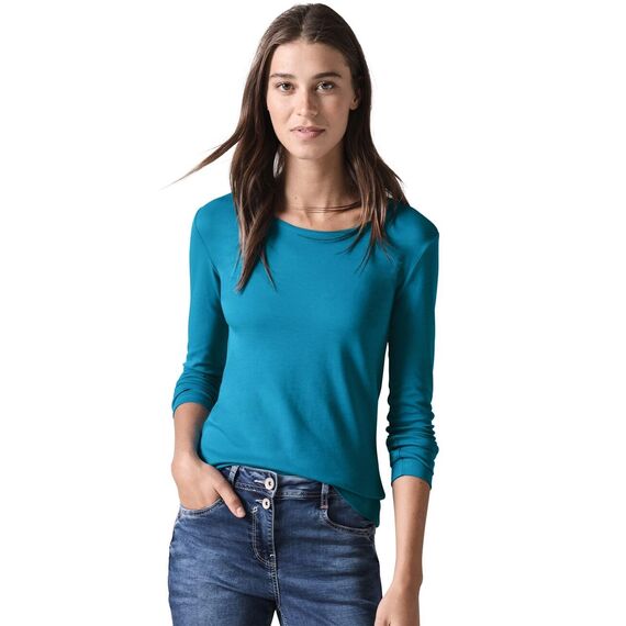 Damen Shirt mit Rundhals