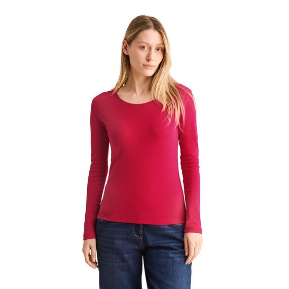 Damen Shirt mit Rundhals