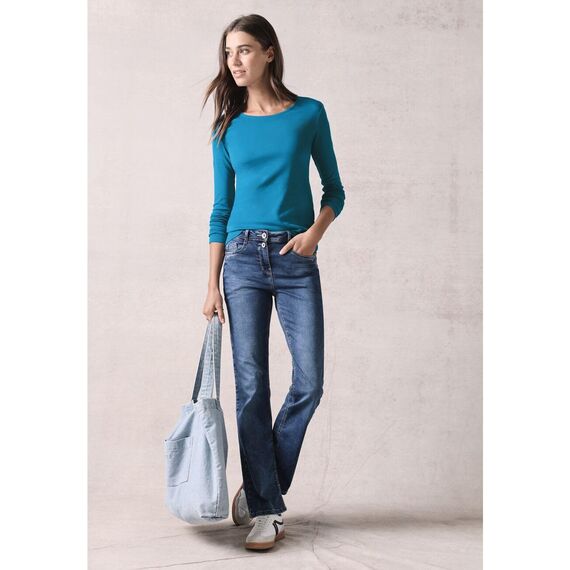 Damen Shirt mit Rundhals