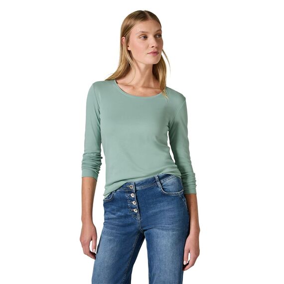 Damen Shirt mit Rundhals