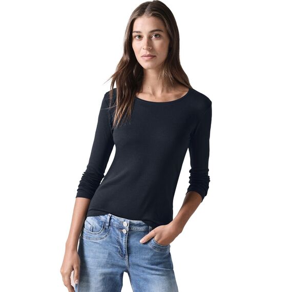 Damen Shirt mit Rundhals