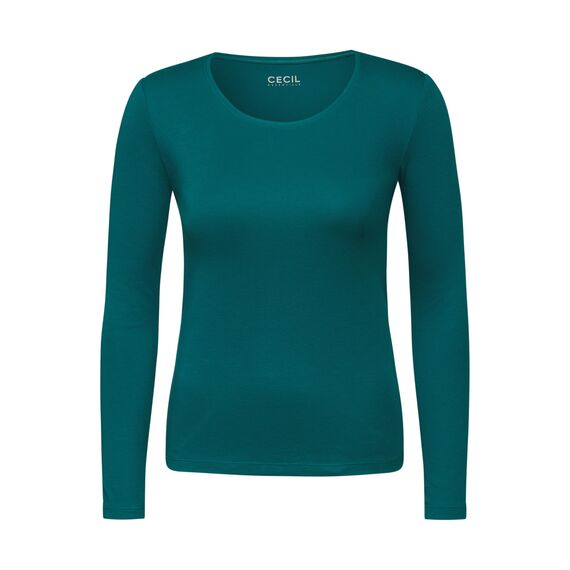 Damen Shirt mit Rundhals