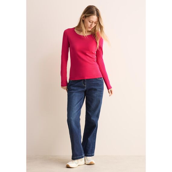 Damen Shirt mit Rundhals