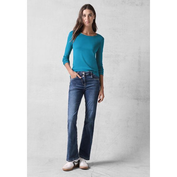 Damen Shirt mit Rundhals