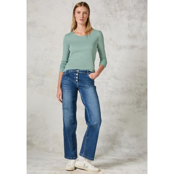 Damen Shirt mit Rundhals