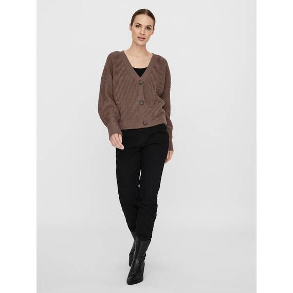 VERO MODA Vmlea Ls V-Neck Cuff Cardigan Noos