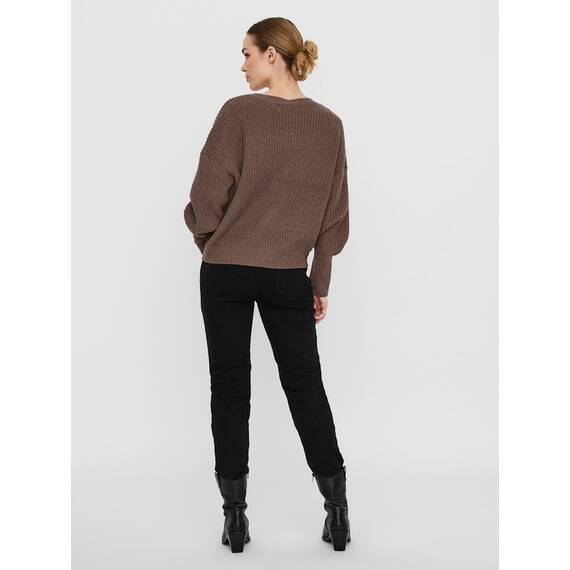 VERO MODA Vmlea Ls V-Neck Cuff Cardigan Noos