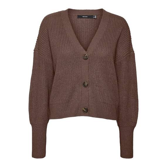 VERO MODA Vmlea Ls V-Neck Cuff Cardigan Noos