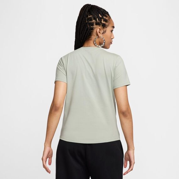 Nike Sportswear Club Essentials Damen-T-Shirt, Jade Horizon/Black, DX7902-370, L