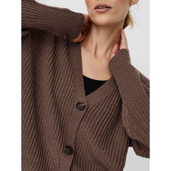 VERO MODA Vmlea Ls V-Neck Cuff Cardigan Noos