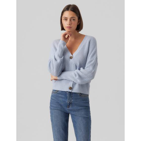 VERO MODA Vmlea Ls V-Neck Cuff Cardigan Noos
