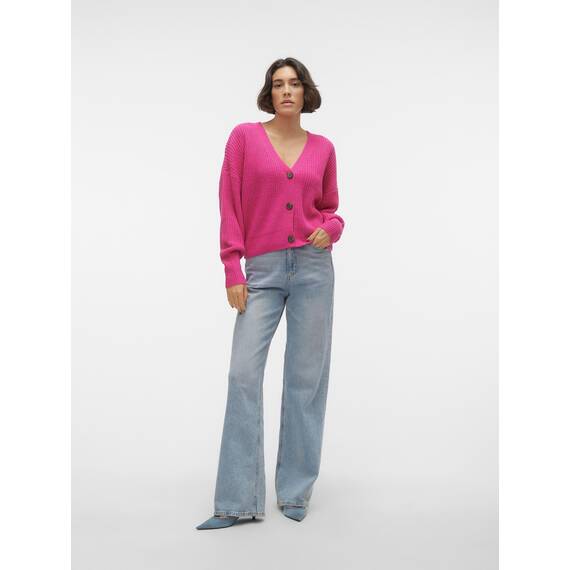 VERO MODA VMLEA LS V-Neck Cuff Cardigan NOOS