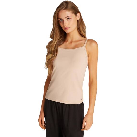 Tommy Hilfiger Damen 2er-Pack CAMI UW0UW05957, Orange, XL, Orange (Weiß/Misty Blush), 46