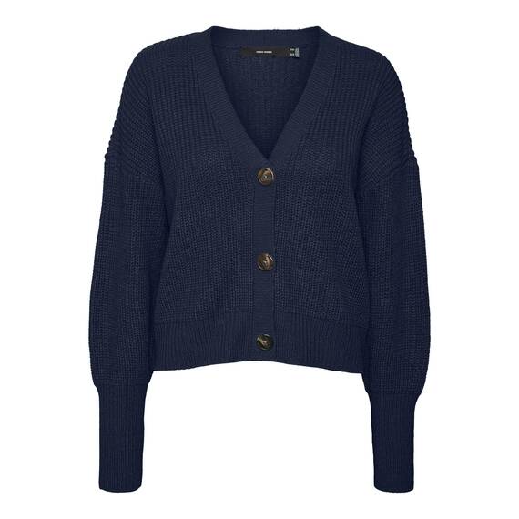 VERO MODA Vmlea Ls V-Neck Cuff Cardigan Noos