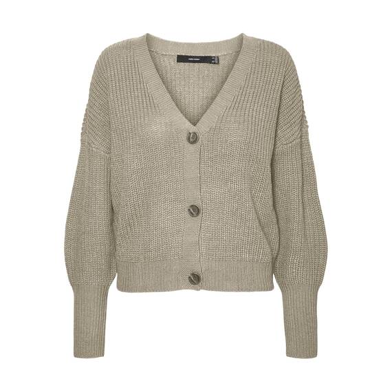 VERO MODA Vmlea Ls V-Neck Cuff Cardigan Noos