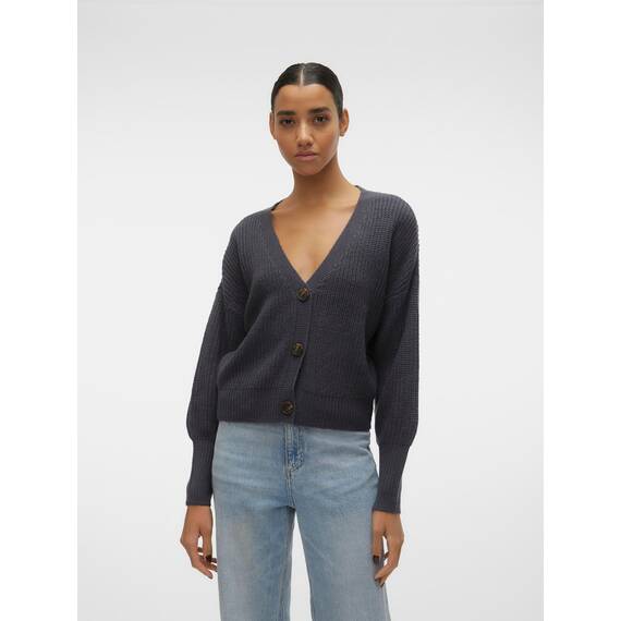 VERO MODA Vmlea Ls V-Neck Cuff Cardigan Noos