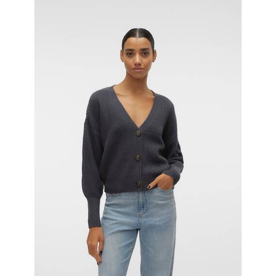 VERO MODA Vmlea Ls V-Neck Cuff Cardigan Noos