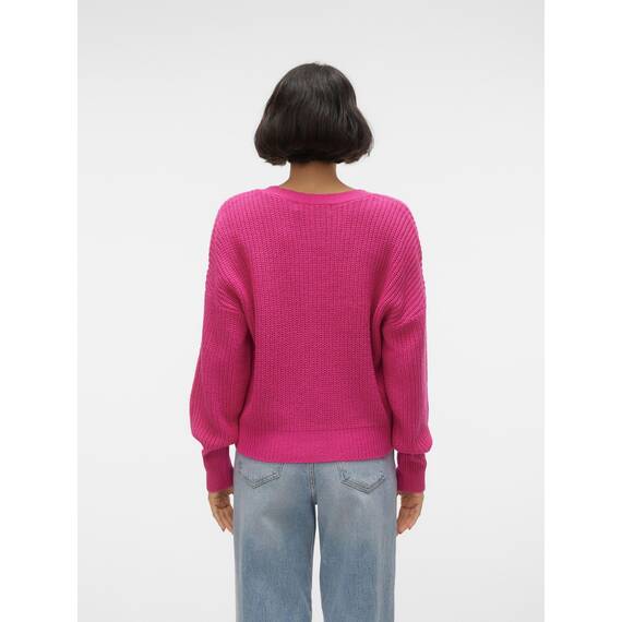 VERO MODA Vmlea Ls V-Neck Cuff Cardigan Noos