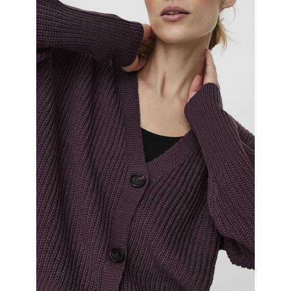 VERO MODA Vmlea Ls V-Neck Cuff Cardigan Noos