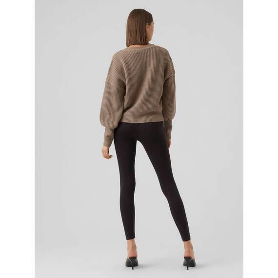 VERO MODA VMLEA LS V-Neck Cuff Cardigan NOOS