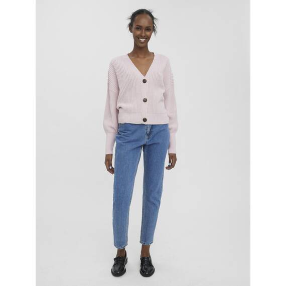 VERO MODA VMLEA LS V-Neck Cuff Cardigan NOOS