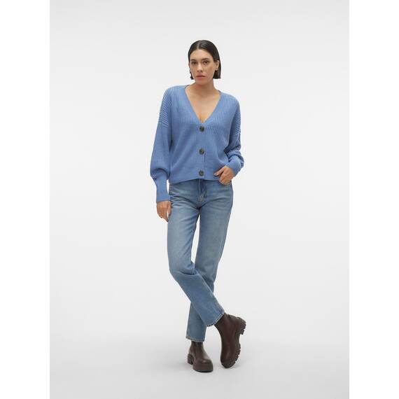 VERO MODA VMLEA LS V-Neck Cuff Cardigan NOOS
