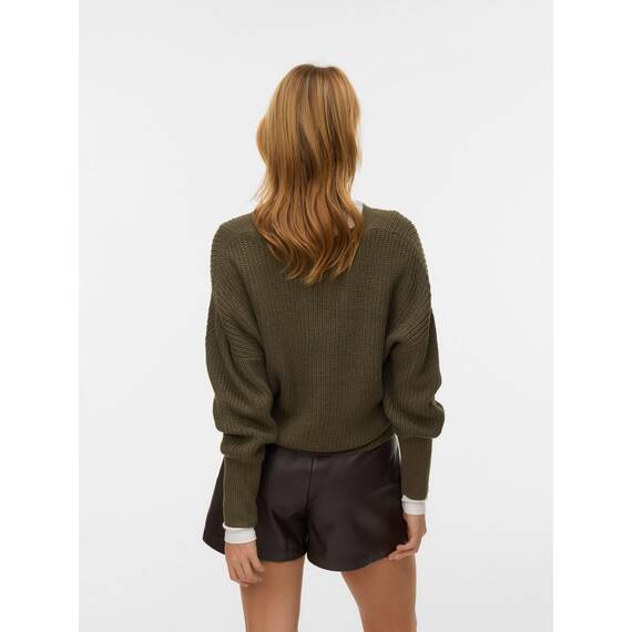 VERO MODA Vmlea Ls V-Neck Cuff Cardigan Noos