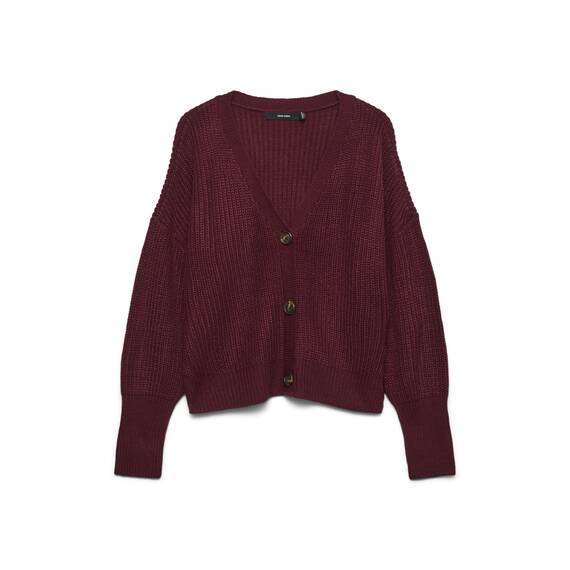 VERO MODA Vmlea Ls V-Neck Cuff Cardigan Noos