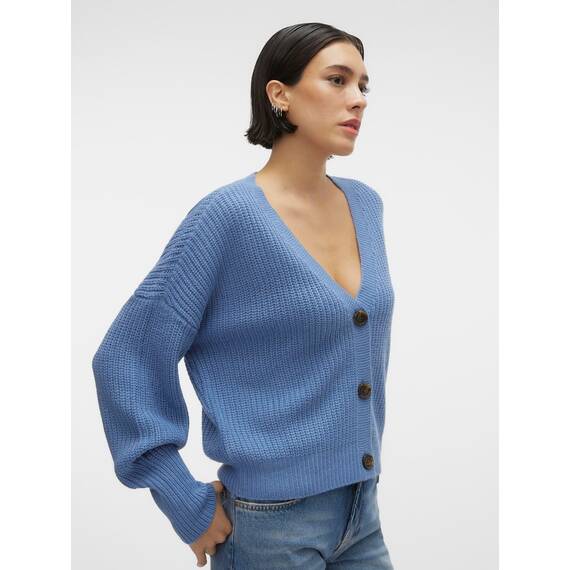 VERO MODA VMLEA LS V-Neck Cuff Cardigan NOOS