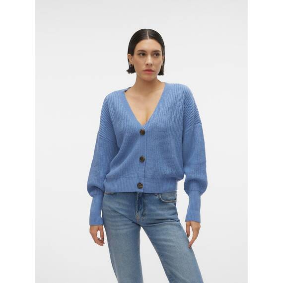 VERO MODA VMLEA LS V-Neck Cuff Cardigan NOOS