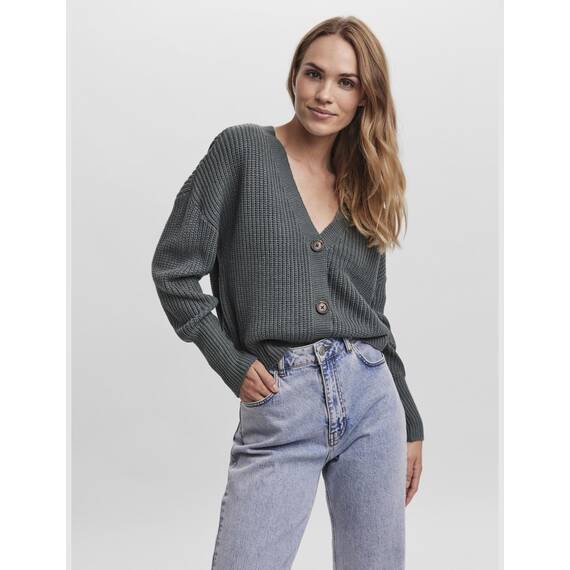 VERO MODA VMLEA LS V-Neck Cuff Cardigan NOOS