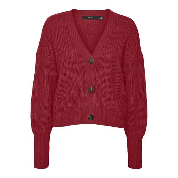 VERO MODA Vmlea Ls V-Neck Cuff Cardigan Noos