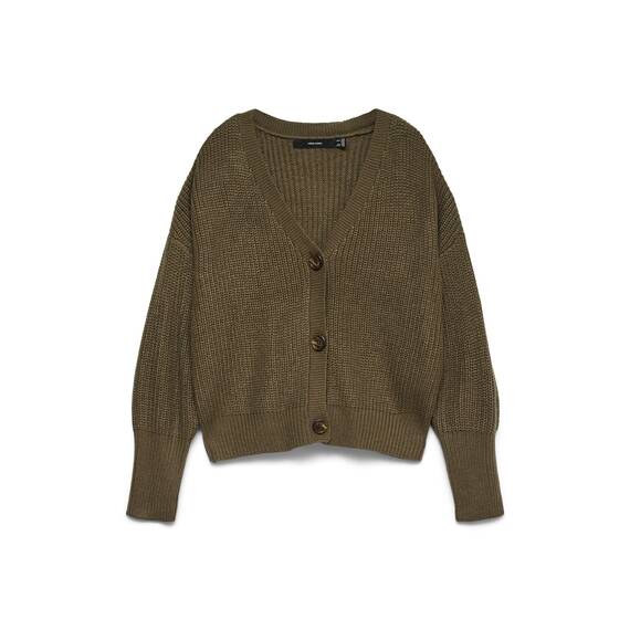 VERO MODA Vmlea Ls V-Neck Cuff Cardigan Noos