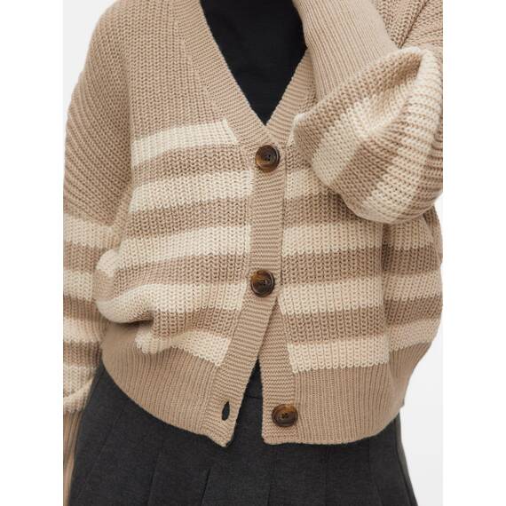 VERO MODA Vmlea Ls V-Neck Cuff Cardigan Noos