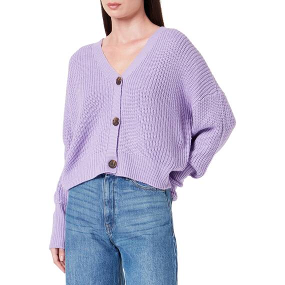 VERO MODA VMLEA LS V-Neck Cuff Cardigan NOOS