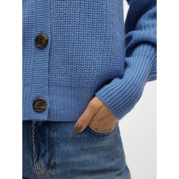 VERO MODA VMLEA LS V-Neck Cuff Cardigan NOOS
