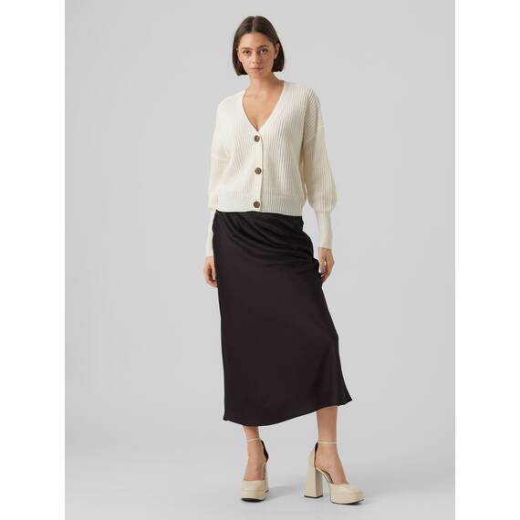 VERO MODA Damen Pullover 10273853 Cloud Dancer L