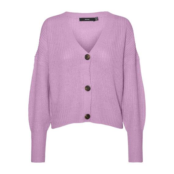 VERO MODA VMLEA LS V-Neck Cuff Cardigan NOOS