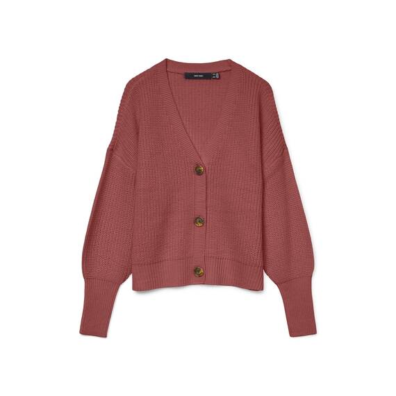 VERO MODA Vmlea Ls V-Neck Cuff Cardigan Noos