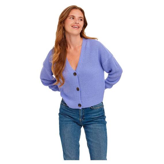VERO MODA Vmlea Ls V-Neck Cuff Cardigan Noos