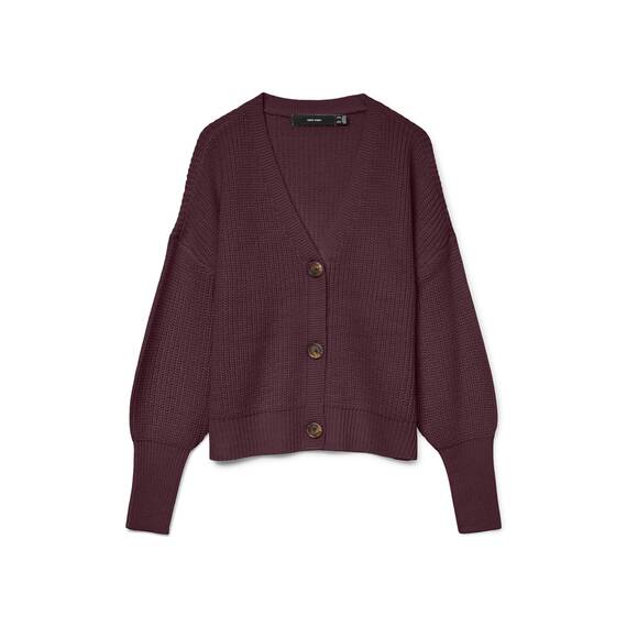 VERO MODA Vmlea Ls V-Neck Cuff Cardigan Noos