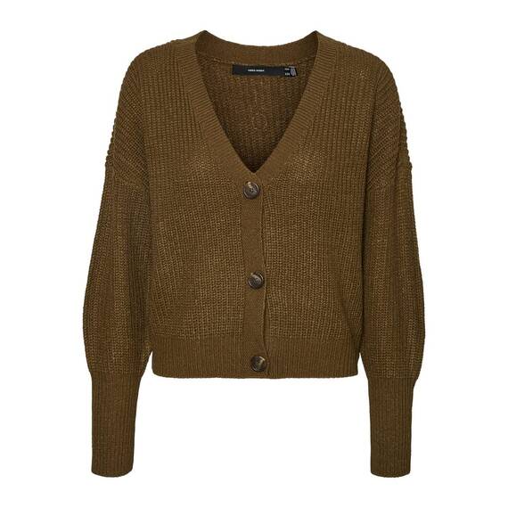 VERO MODA VMLEA LS V-Neck Cuff Cardigan NOOS