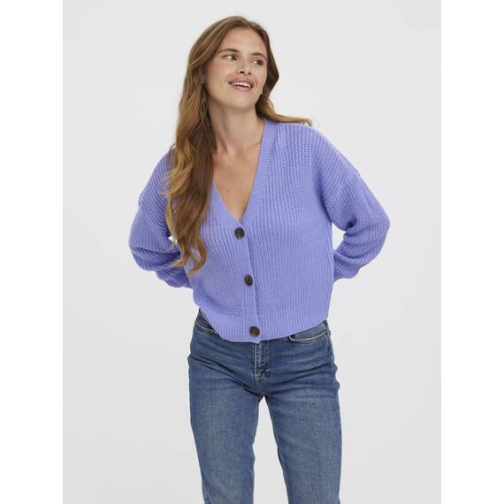 VERO MODA Vmlea Ls V-Neck Cuff Cardigan Noos