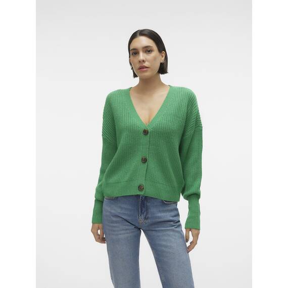 VERO MODA VMLEA LS V-Neck Cuff Cardigan NOOS