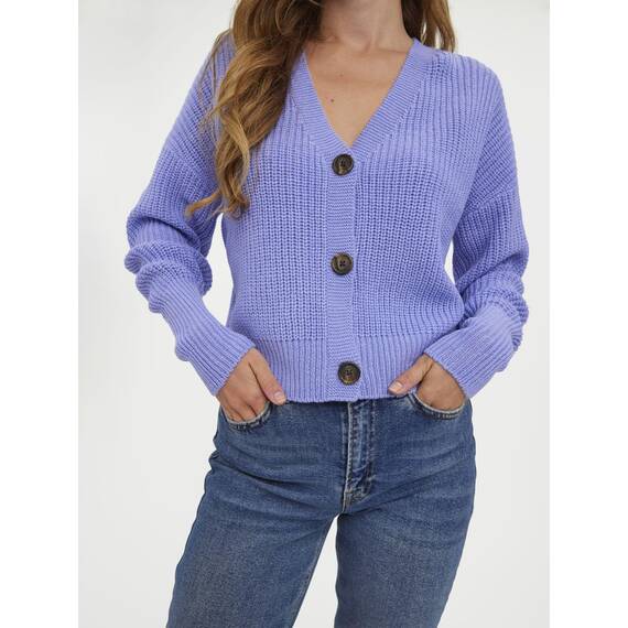 VERO MODA Vmlea Ls V-Neck Cuff Cardigan Noos
